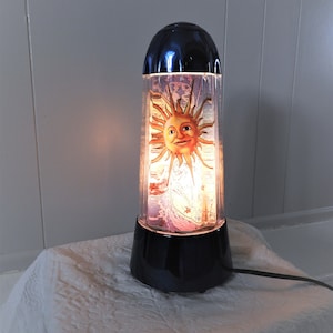 Vtg Rabbit Tanaka Celestial Night Light, Vtg Celestial Motion