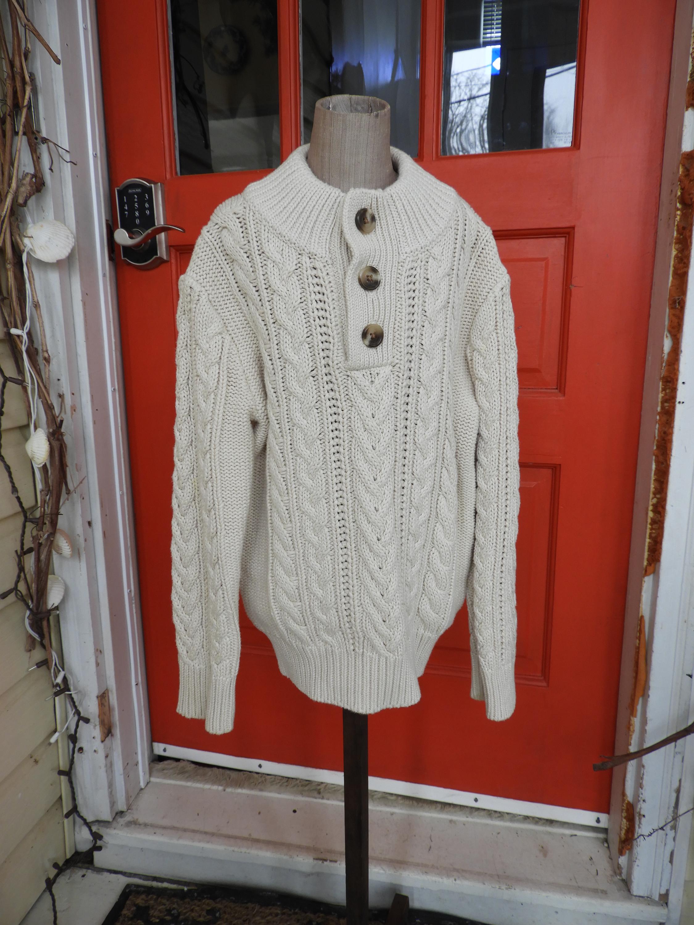 Vintage Cotton Knit Sweater Gap - Etsy