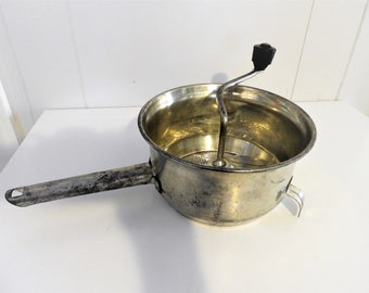 Hand Crank Food Mill - Etsy
