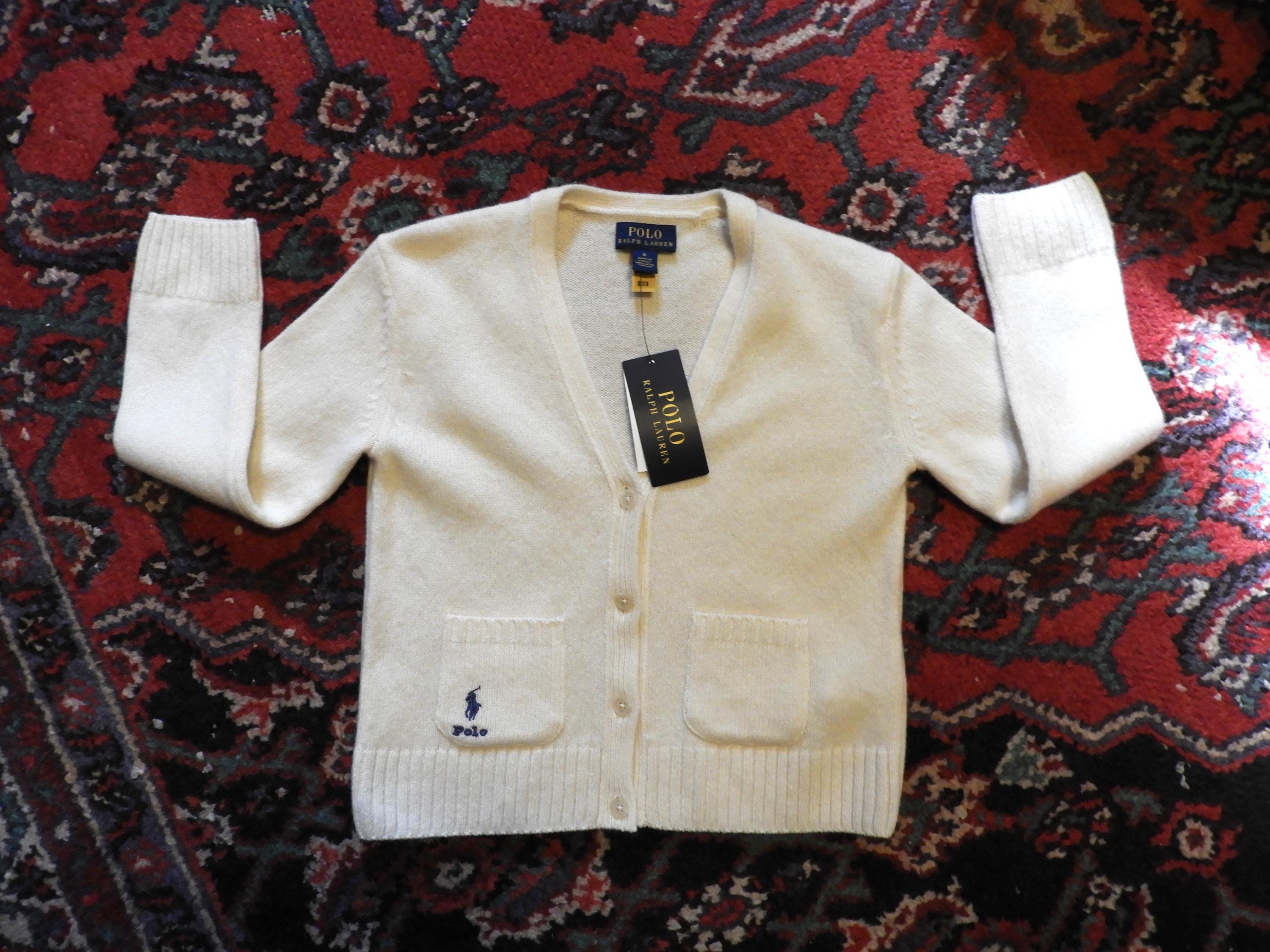 Vintage Ralph Lauren Polo Cardigan - Etsy