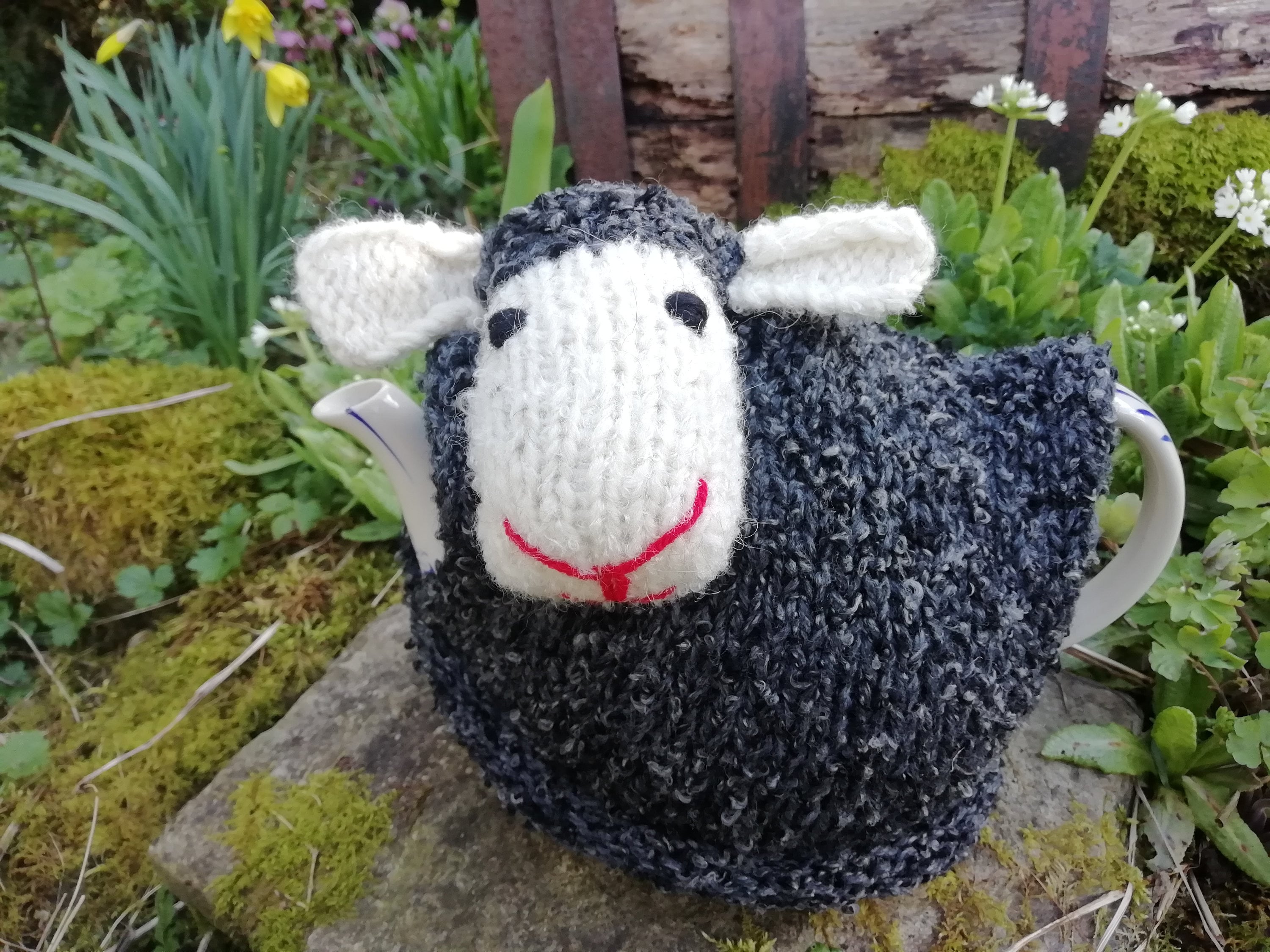 Grey Sheep Hand Knitted Tea Cosy Etsy UK