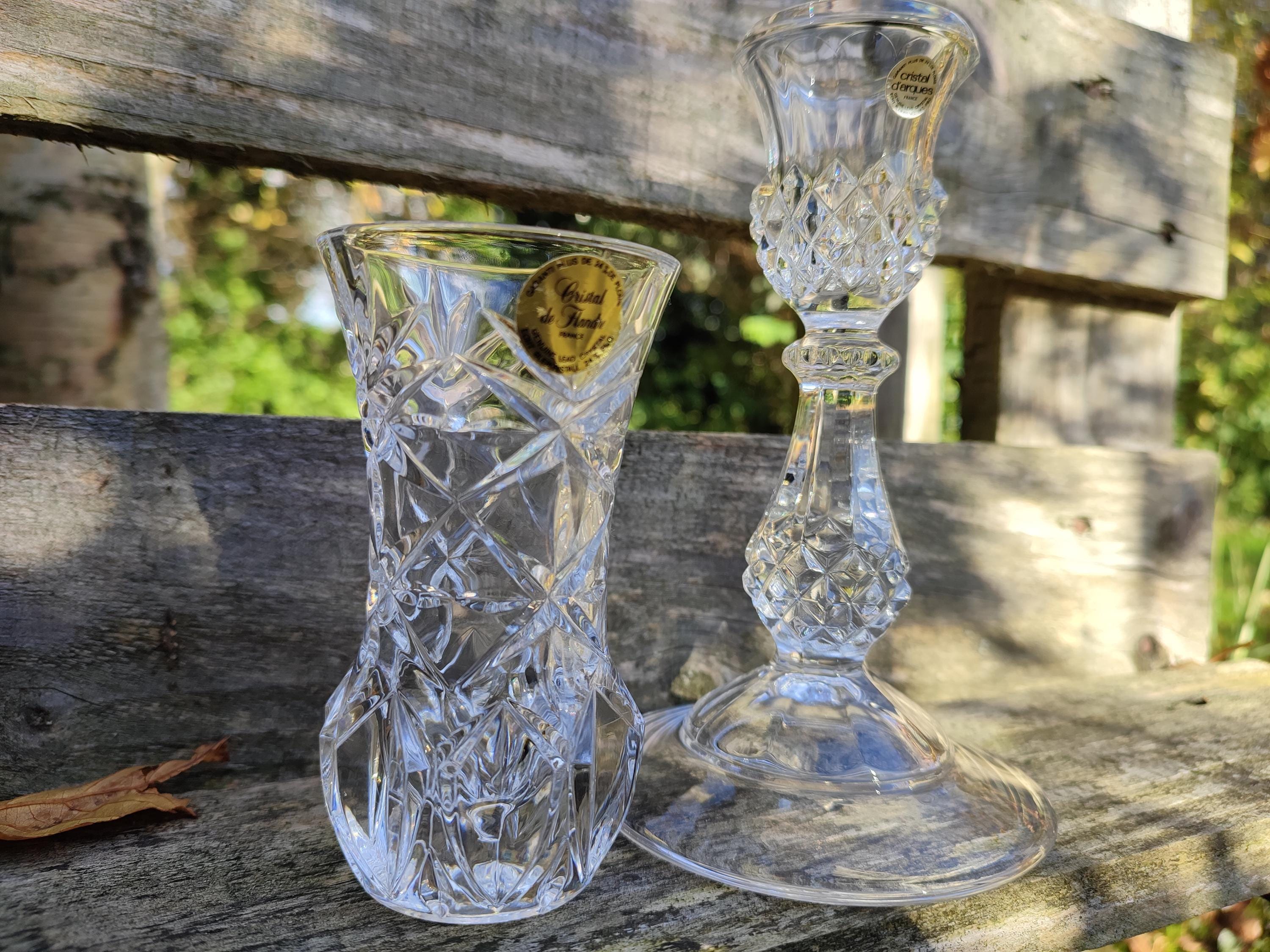 Cristal De Flandre Vase - Etsy