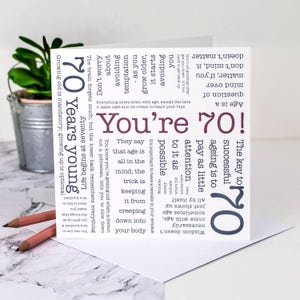 Carte 70e anniversaire GC074
