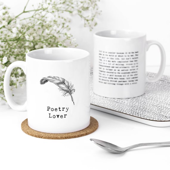 Poetry Gift, Poetry Lover Mug MUG1496