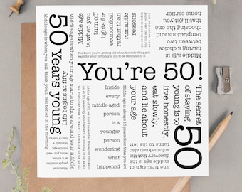 Carte 50e anniversaire GC072