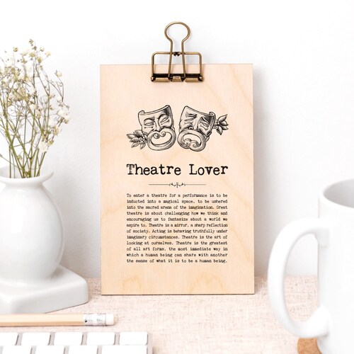 All the Worlds a Stage Musical Theater Tokens Theater Student Etsy