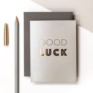 Good Luck Card, Exam Card, Cute Mini Celebration GC751