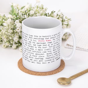 Pretty Woman Movie Plot Mug, Film Lover Gift MUG1866