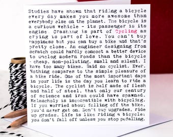 Cycling Birthday Card For Cyclists GC559