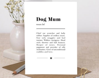 Dog Mum Card GC552-2