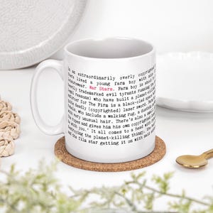 Space War Abenteuer Film Plotten Becher, Geschenk für Filmliebhaber MUG1868