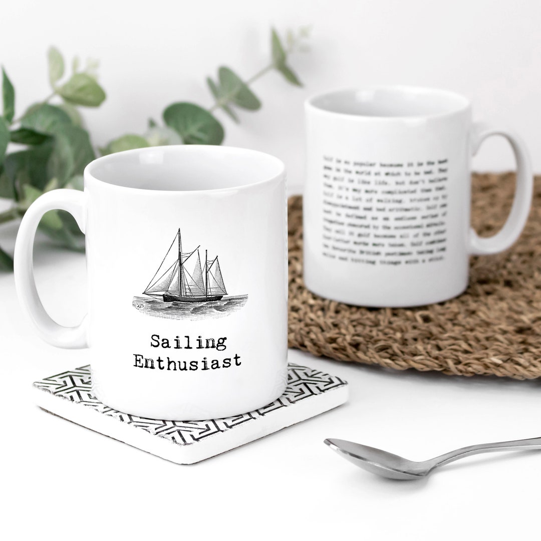 Sailing Gift Sailing Enthusiast Mug Yacht Club Gift MUG1510 Etsy UK
