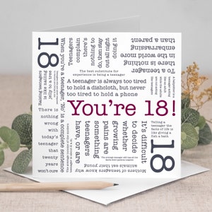 18th Birthday Card GC570