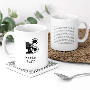 Film-Liebhaber Geschenk, Film Buff Becher MUG1494