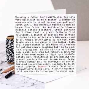 Verjaardagskaart voor papa, vader Quotes GC252