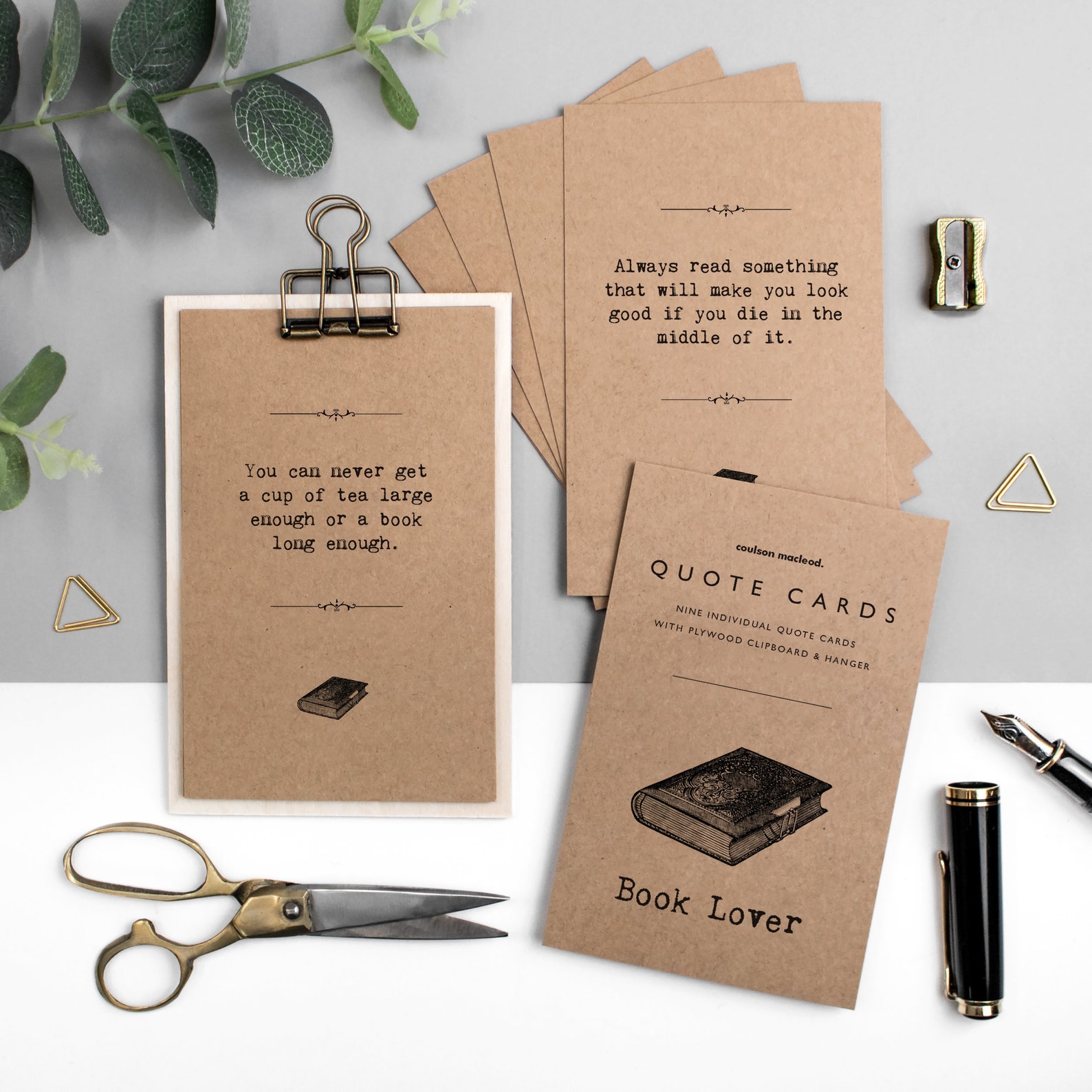 Buchliebhaber Geschenk Buch Zitat Karten auf Clipboard Etsy