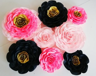 Sweet scented 3D feel amazing roses inviting centre piece wall stickers decal UK