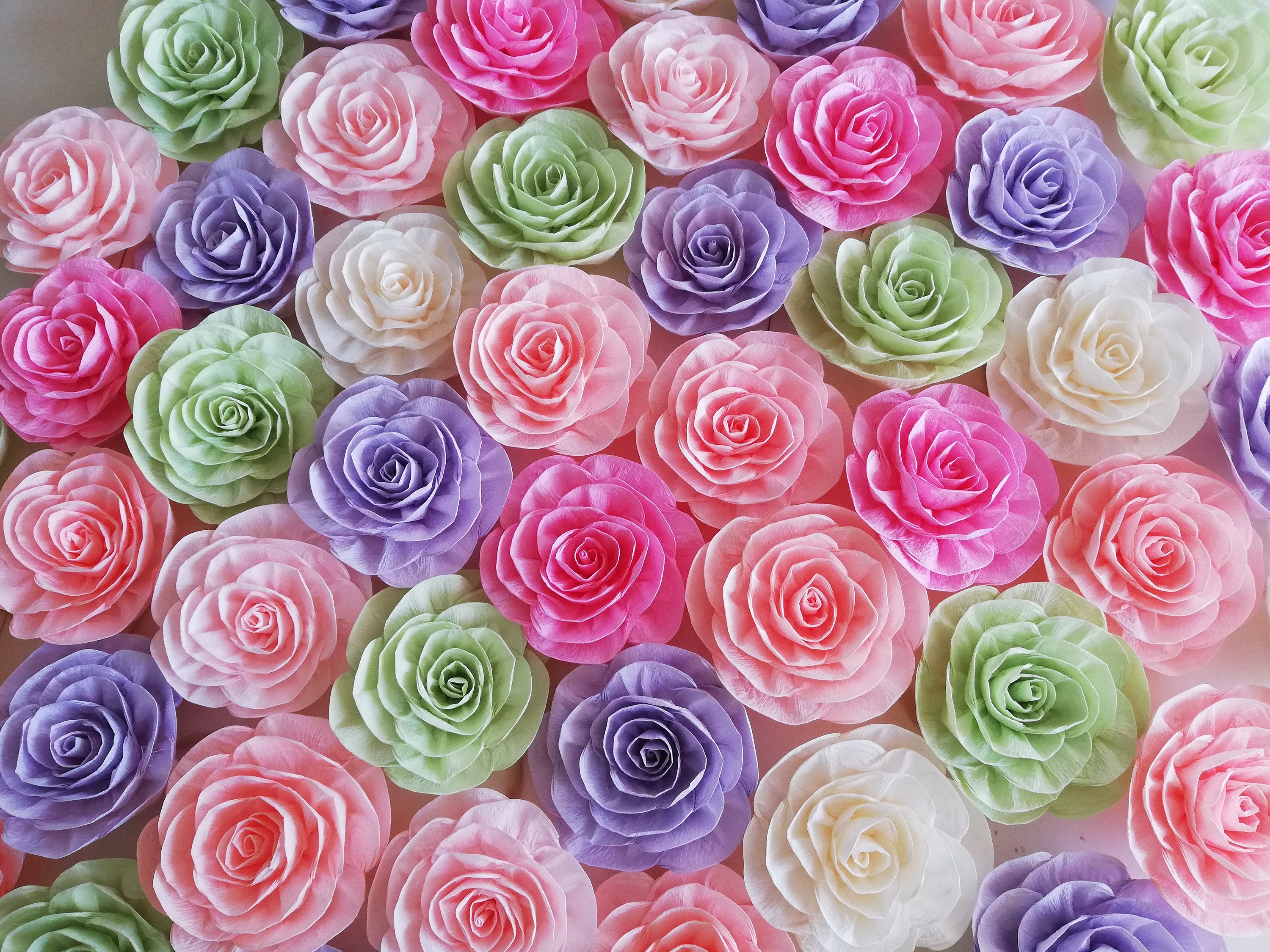 flores de papel para decorar las paredes  Paper flowers, Fun crafts for  teens, Crafts for teens to make