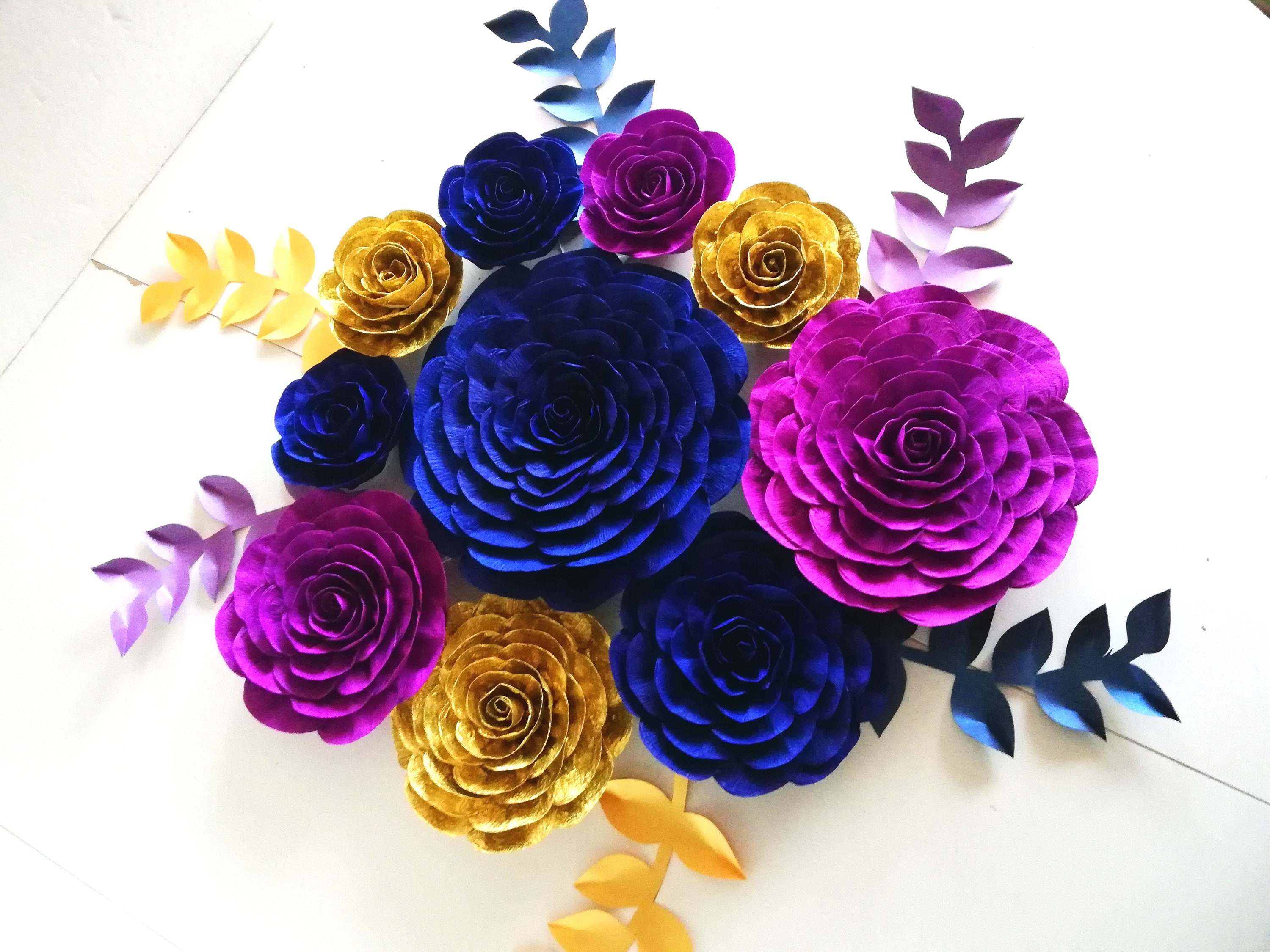 Moroccan Backdrop Royal Blue Purple Gold Arabian nights party Etsy