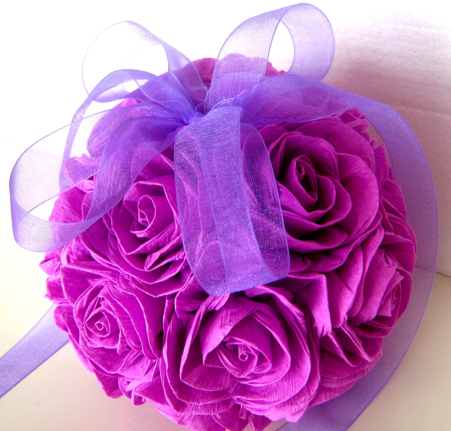 Centerpieces Isabela Encanto Birthday Crepe Paper Flowers Etsy
