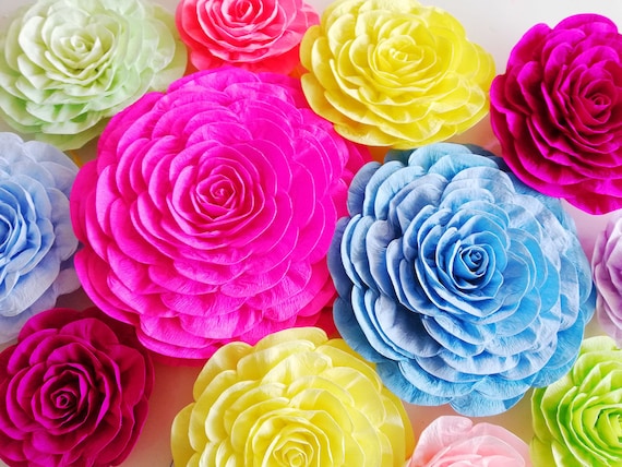 Encanto Decoraciones de cumpleaños Flores de papel grandes - Etsy México Encanto Decoraciones De Cumpleaños Flores De Papel Grandes - Etsy México