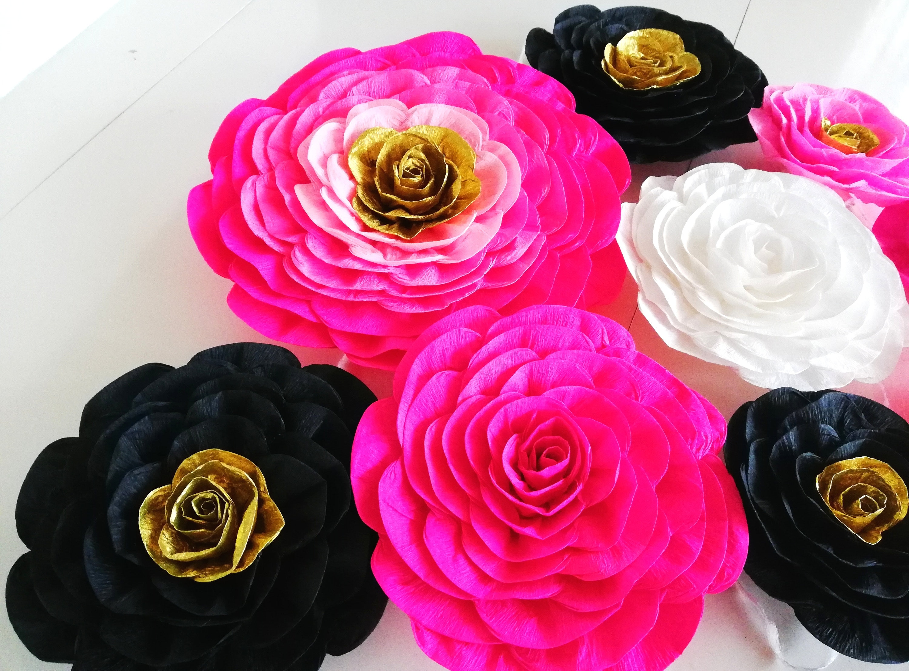 DIY Paper Flowers Wall Decorations Children Photo Background Artificial Flower for Wedding Favors and Gifts Paper Flowers,9 Pcs Rose Shade DIY Paper Flowers Wall Decorations Children Photo Background Artificial Flower for Wedding Favors and Gifts Paper Flowers,9 Pcs Rose Shade