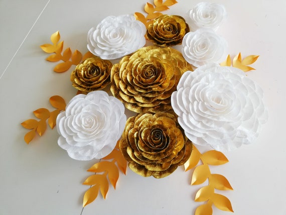 GIANT PAPER FLOWERS Wall Decor Wedding Backdrop 