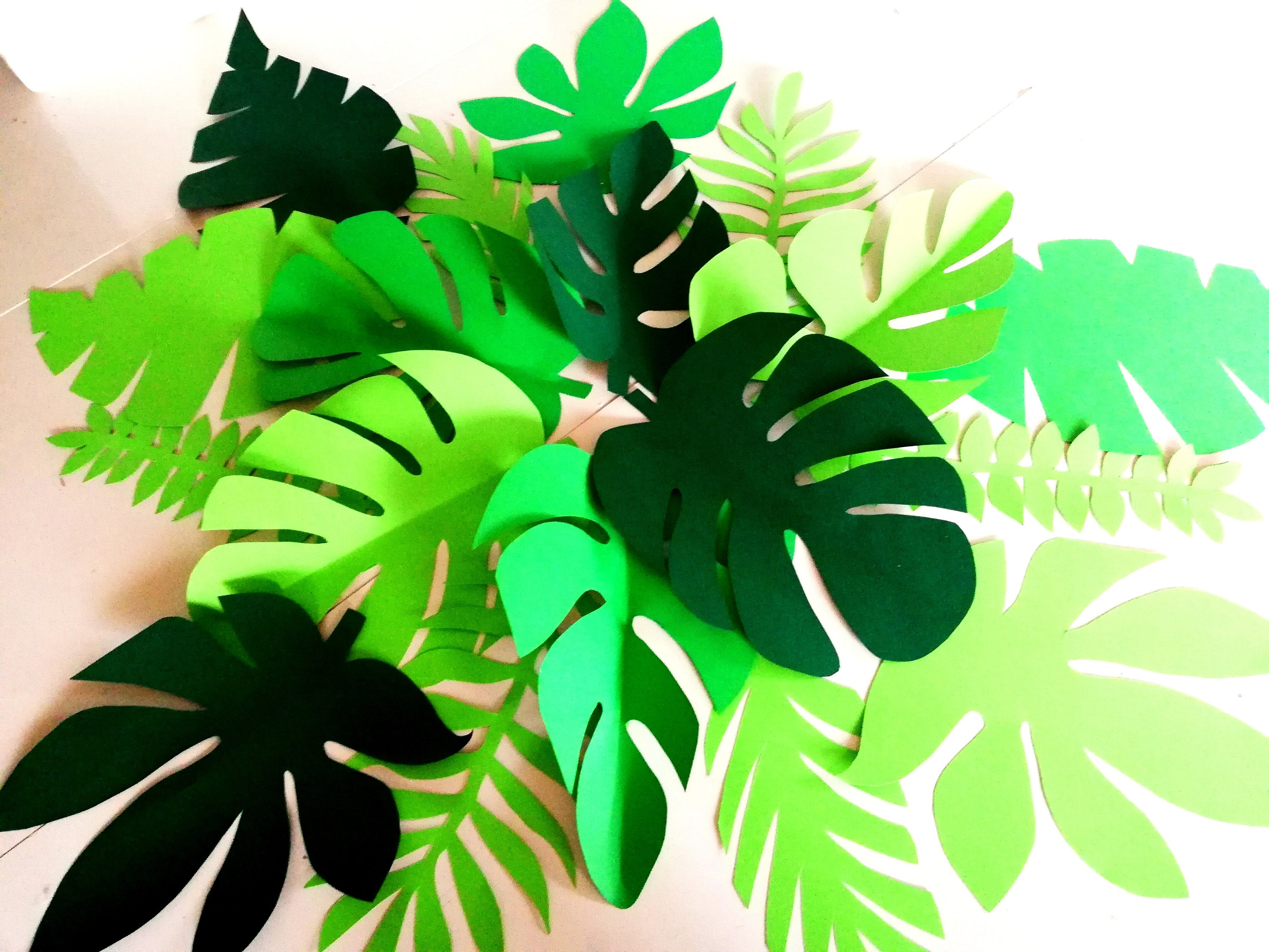 Jungle Leaves Faith Based Creative Activity
