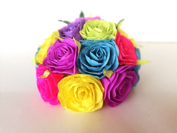 Encanto Birthday, Centerpiece, Mexican Fiesta Paper Flowers, Table