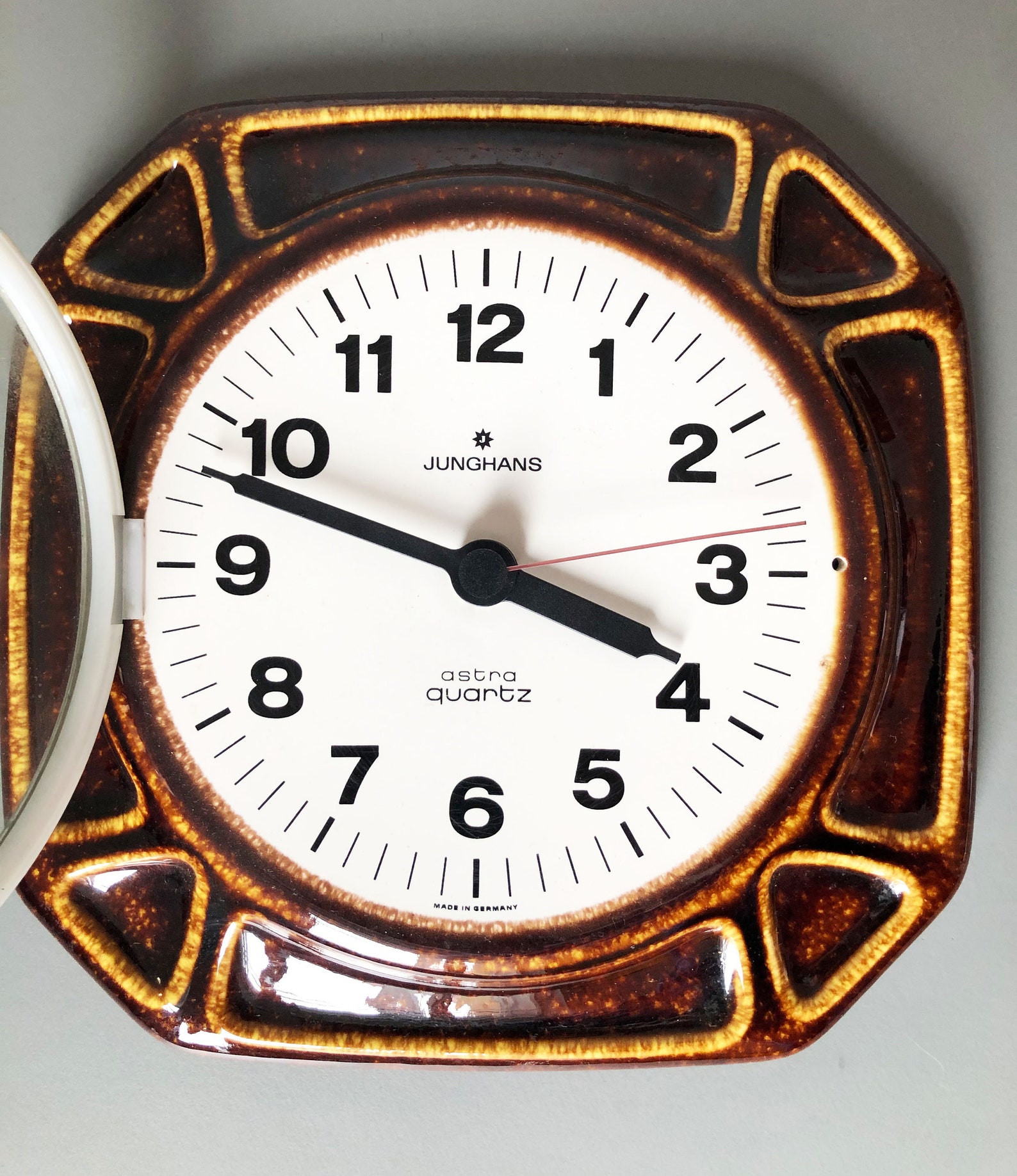 Junghans reloj de cocina mid Century pared reloj cerámica | Etsy