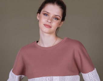 Sweater Mia Berry Lace