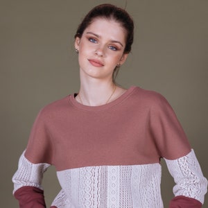 Sweater Mia Berry Lace image 1