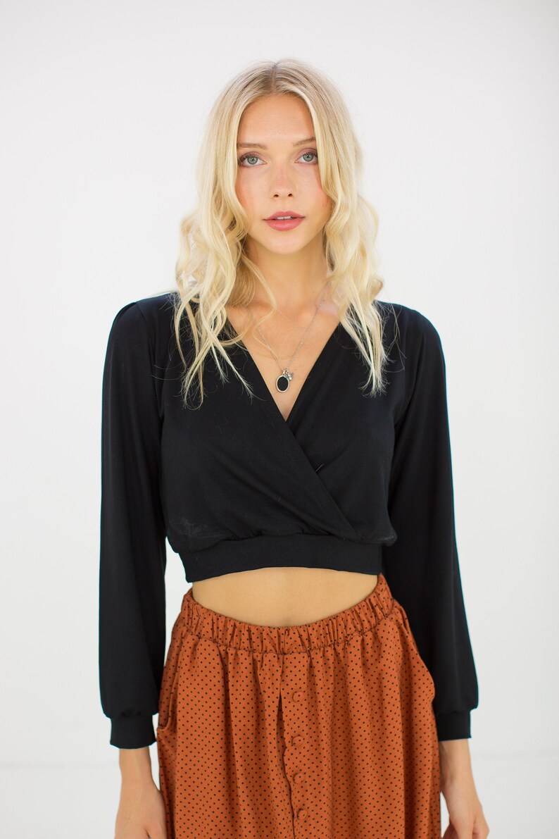 Crop Top Petra Black image 1