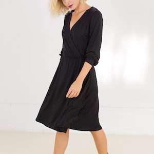 Dress Wrappie in black