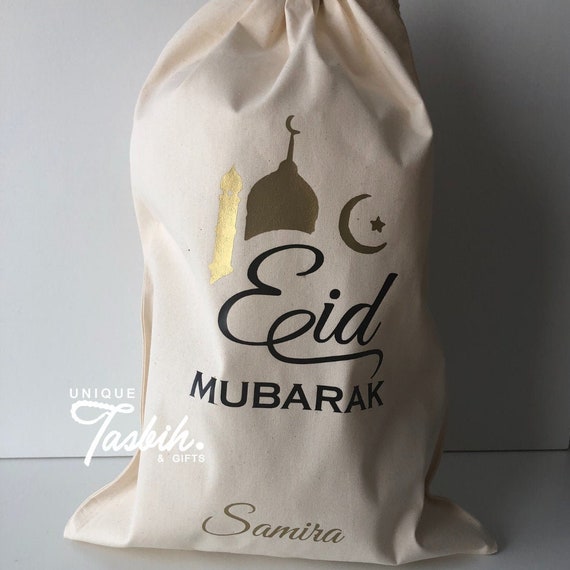 Eid gift bag Toys bag Eid personalised name Eid Etsy