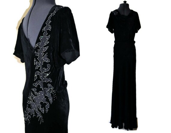 1930s evening dresses uk