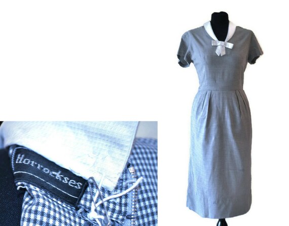 Vintage Horrockses 1950's Dress and Jacket in Ging
