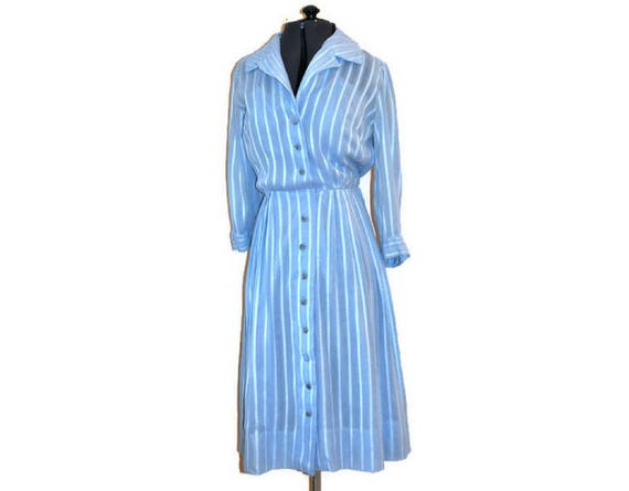 powder blue slip dress