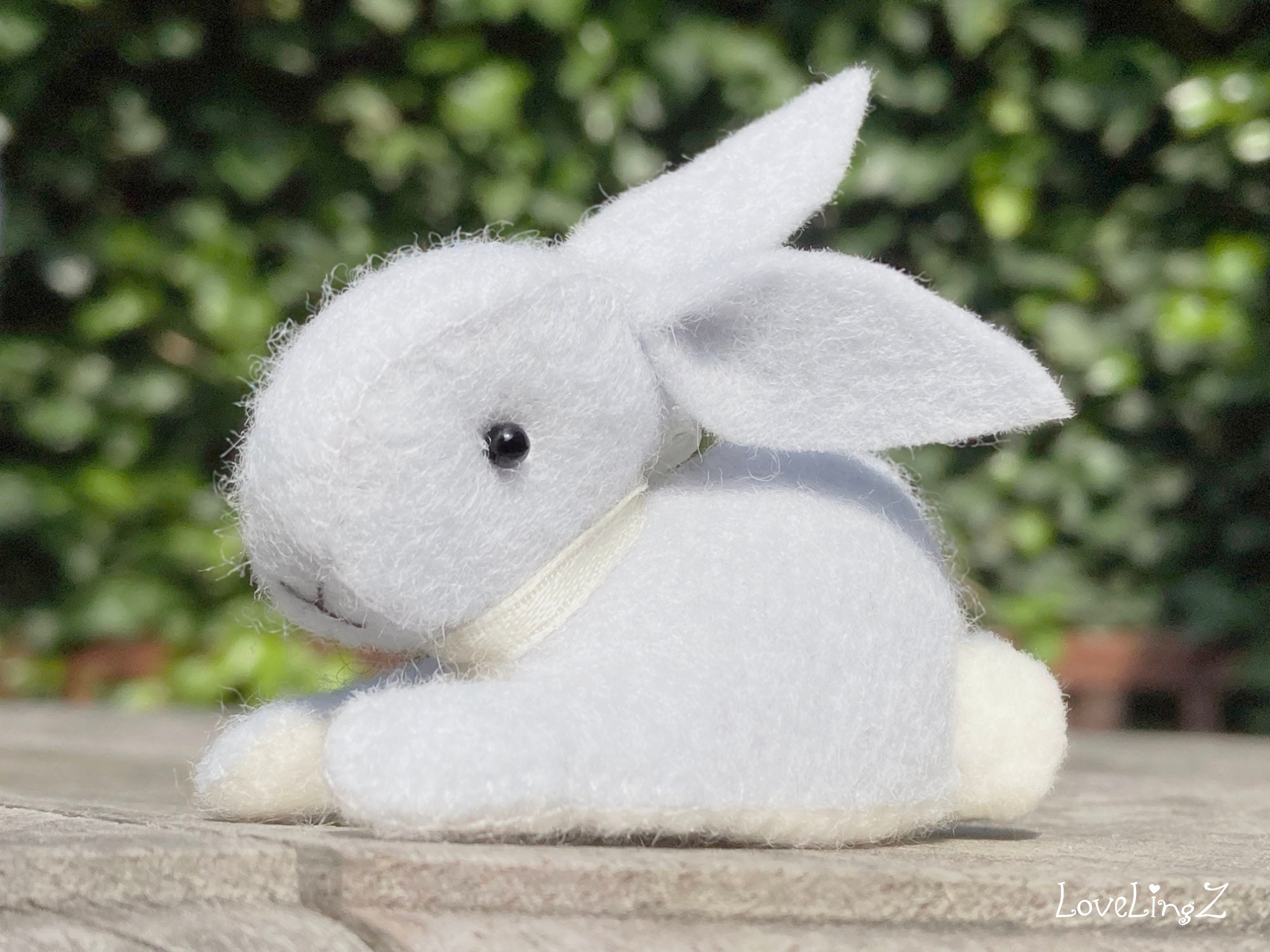 Sewing Pattern PDF - Felt Baby Bunny / Rabbit - Instant Download DIY ...