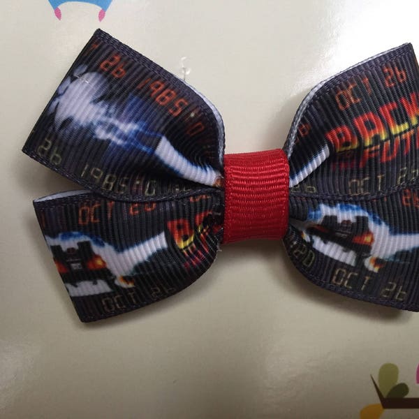 Back To The Future Hair Bow