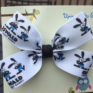 Oswald the Lucky Rabbit Hair Bow