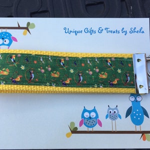 Enchanted Tiki Room; Parrot Key Fob; Keychain; Wristlet
