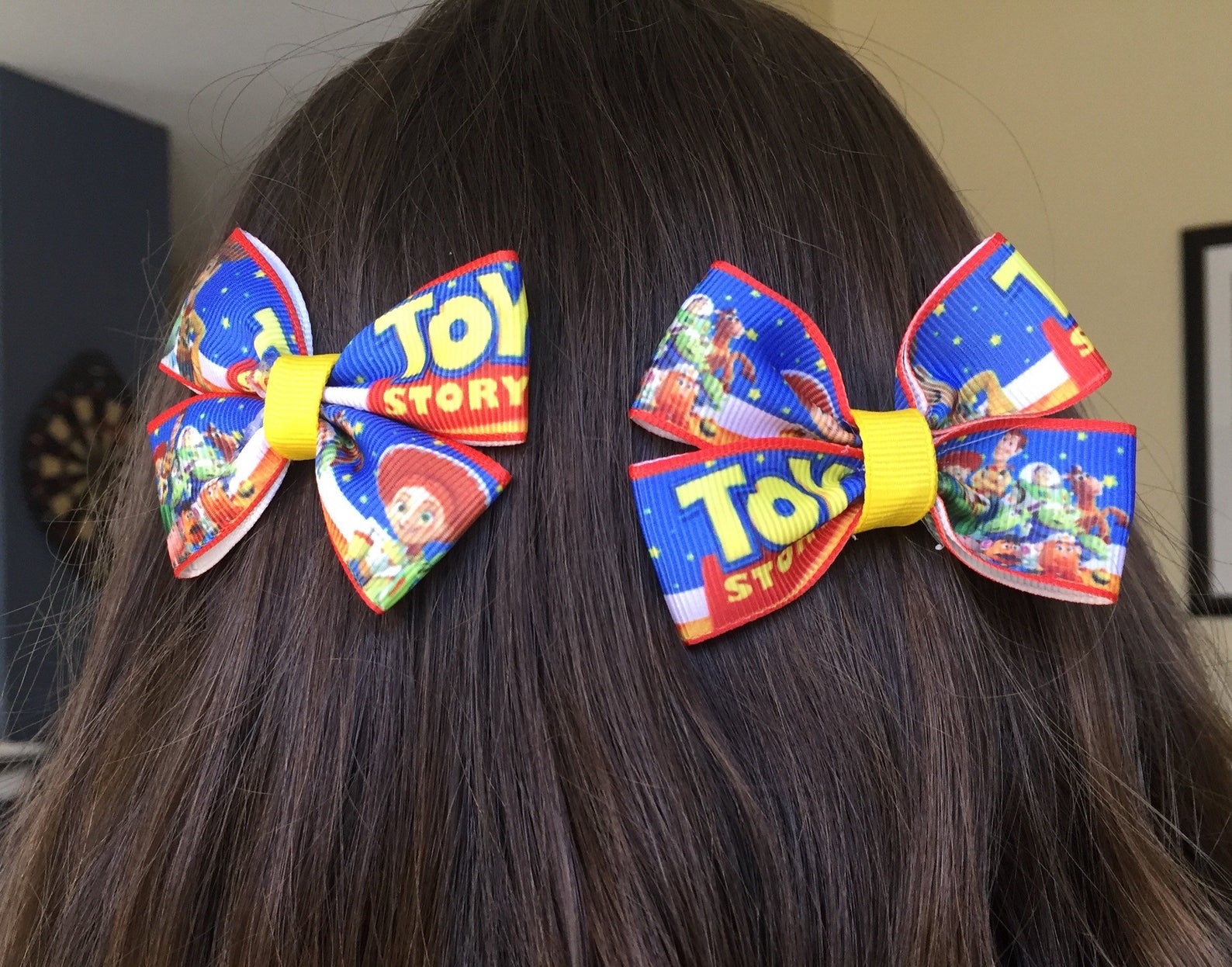 Toy Story Hair Bows Etsy