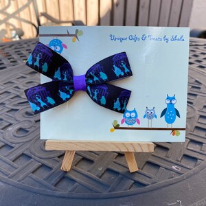 Haunted Mansion Hitchhiking Ghosts Hair Bow