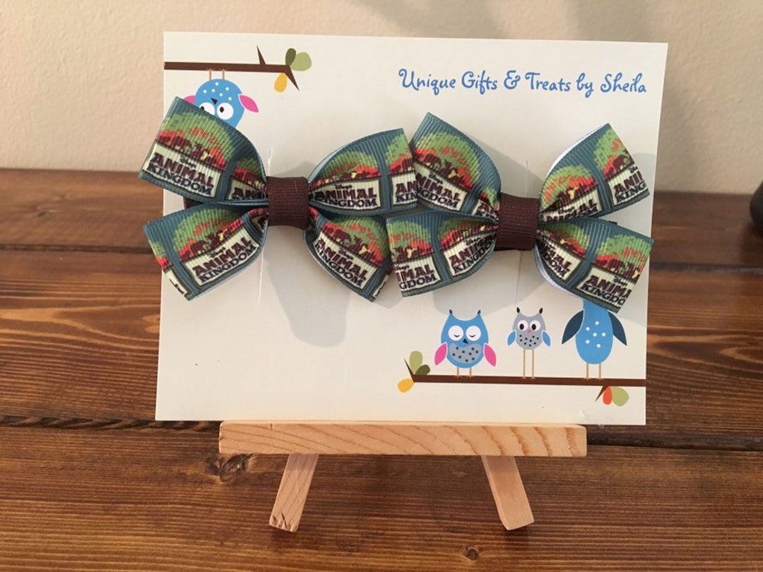 Animal Kingdom Hair Bows Etsy