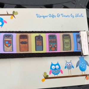 Disney Garbage Cans Key Fob; Keychain