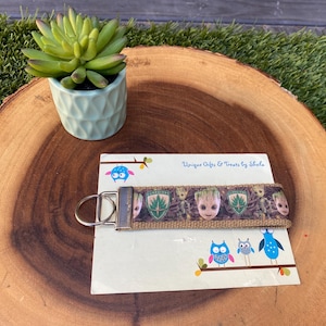 Guardians of the Galaxy; Baby Groot Key Fob; Keychain; Wristlet