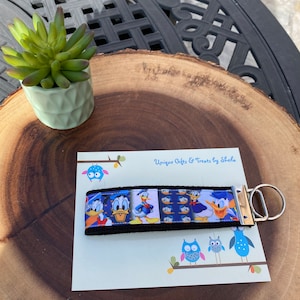 Donald Duck Keychain; Key Fob