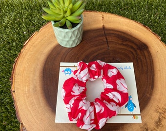 Lilo and Stitch Scrunchie; Hawaiian Dress Scrunchie