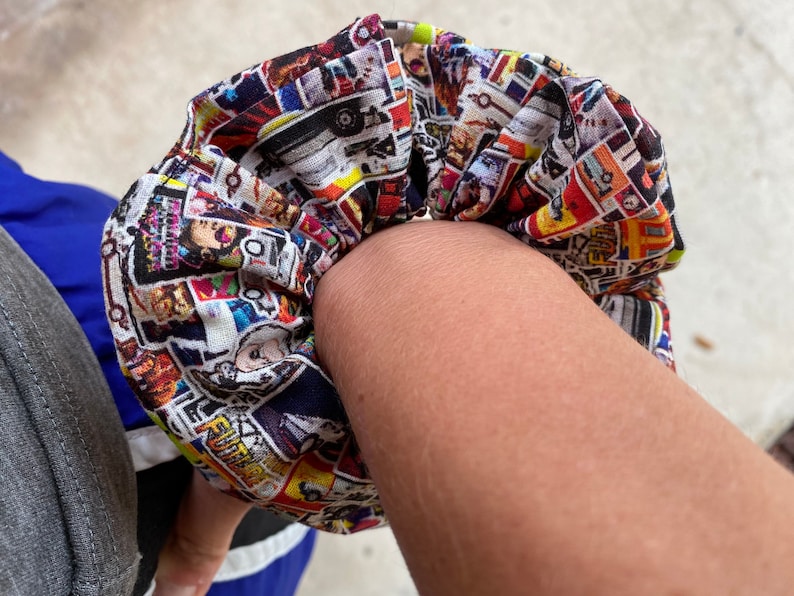 Back to the Future Hair Scrunchie